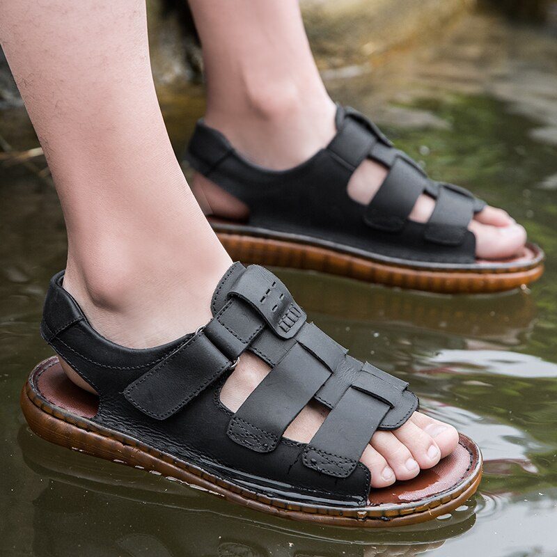 Dinenno Casual Sandal Til Mænd - Brun