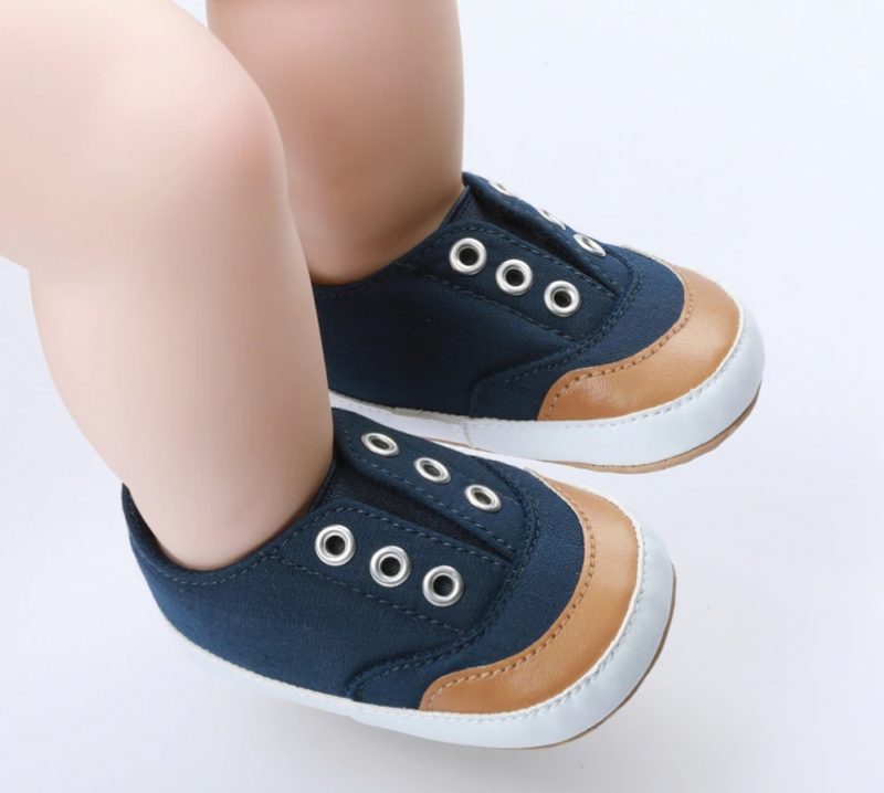 Diomedez Baby-drengesneakers - Marineblå