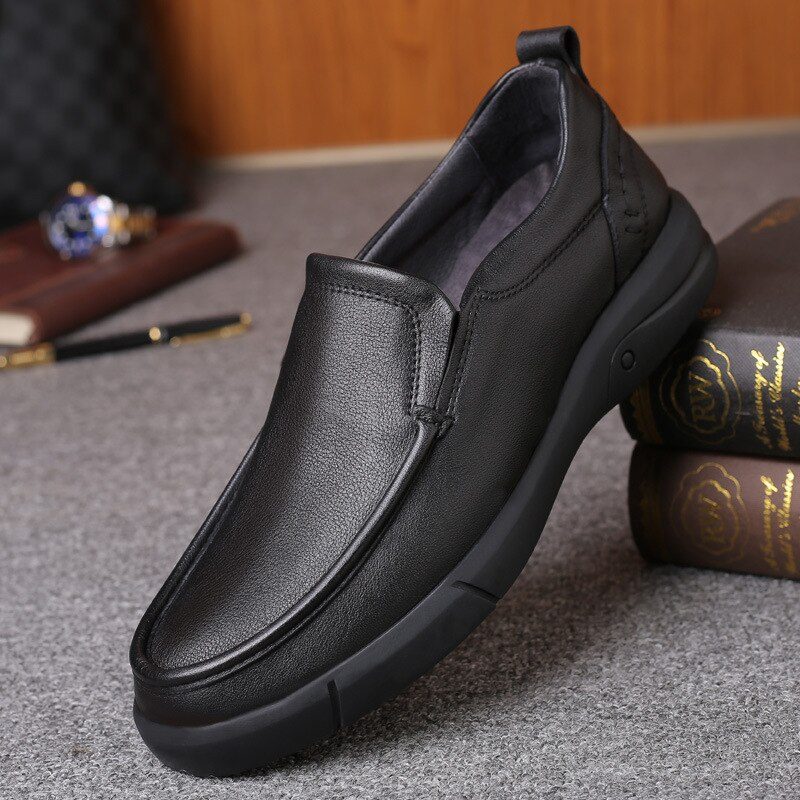 Dipper Loafers Til Mænd Fritidssko - Sort