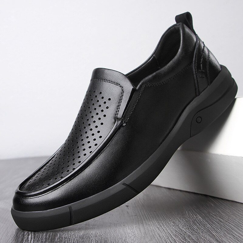 Dipper Loafers Til Mænd Fritidssko - Sort