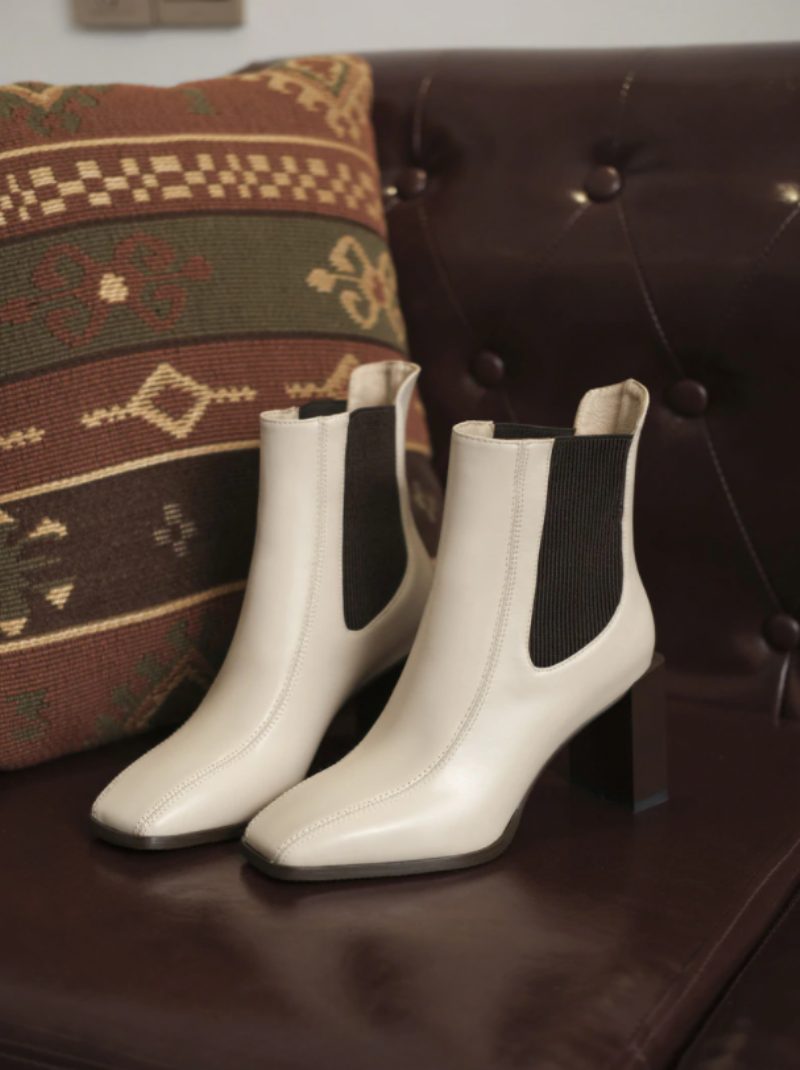 Dixie Støvler Ankelhøjde - Beige