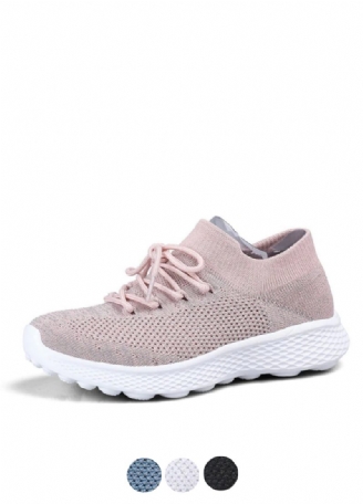 Dominga Sneaker Åndbar Snøre-sport Flade Sko Til Kvinder