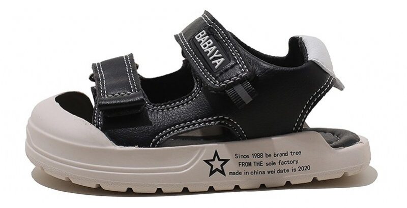 Doncik Unisex Afslappet Børnesandaler - Sort
