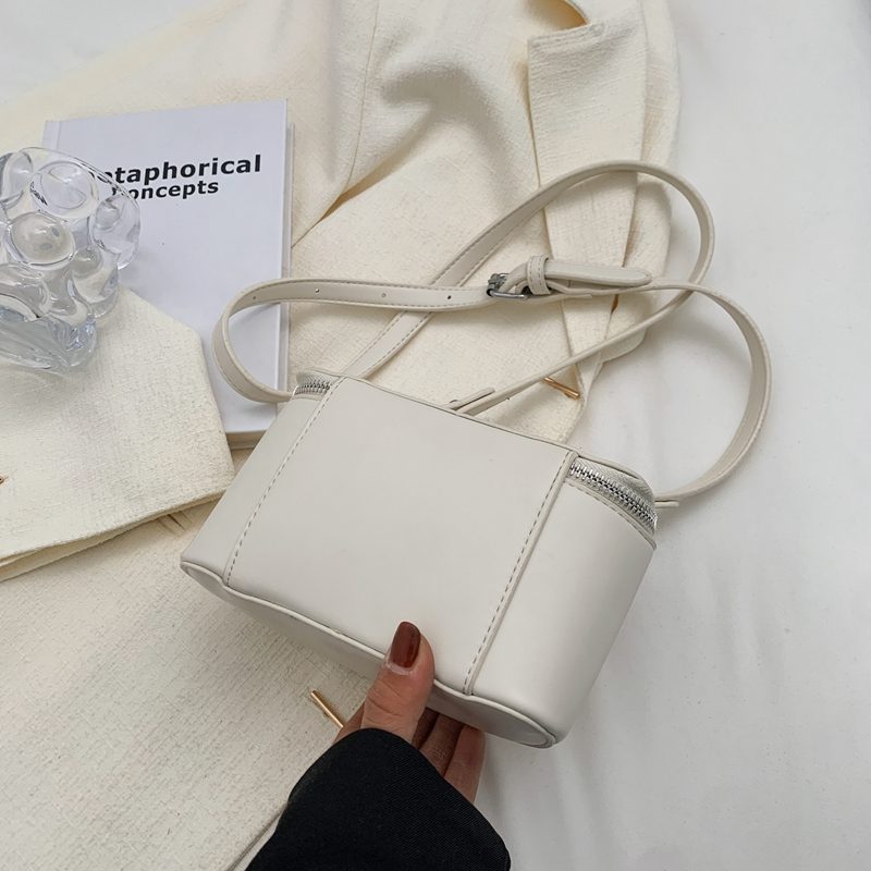Donna Mini Læderkæde Håndtaske Til Kvinder - Beige