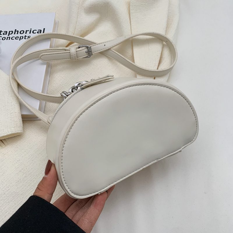 Donna Mini Læderkæde Håndtaske Til Kvinder - Beige