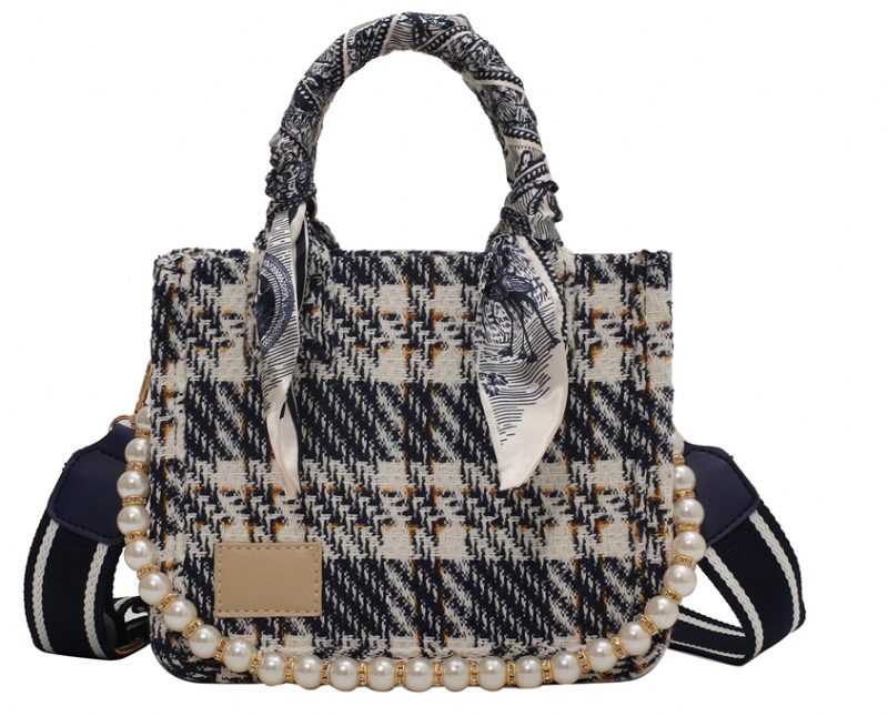 Dooney Designer Crossbody-håndtaske Til Kvinder - Blå Lille