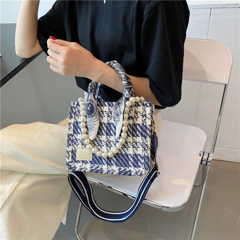 Dooney Designer Crossbody-håndtaske Til Kvinder - Blå Lille