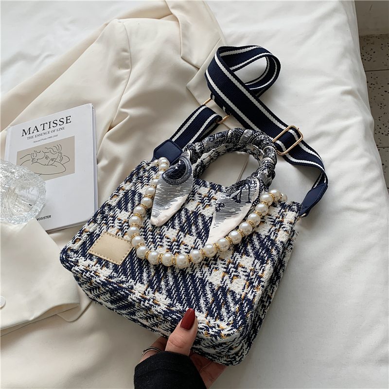 Dooney Designer Crossbody-håndtaske Til Kvinder - Blå Lille