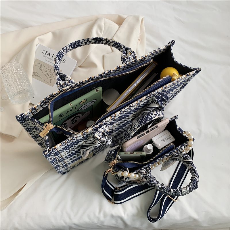Dooney Designer Crossbody-håndtaske Til Kvinder - Blå Lille