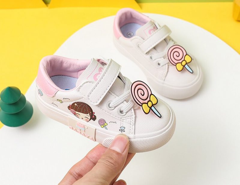 Doriangel Babypigers Afslappede Sneaker - Pink