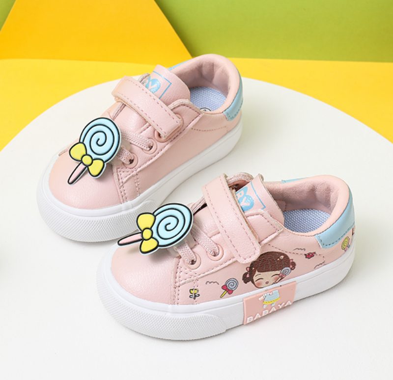 Doriangel Babypigers Afslappede Sneaker - Pink