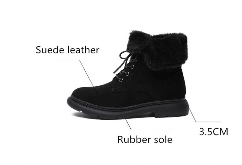 Dorsal Damestøvler Mid-calf Sko - Sort