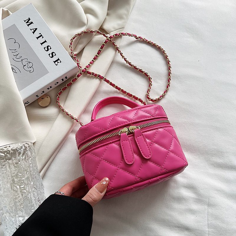 Dory Crossbody-håndtaske I Minilæder Til Kvinder - Grøn