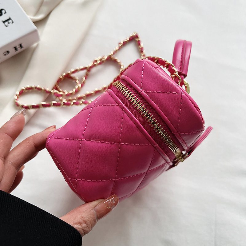 Dory Crossbody-håndtaske I Minilæder Til Kvinder - Grøn