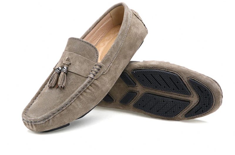 Draco Loafers Sko Til Mænd - Grå