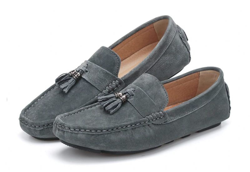 Draco Loafers Sko Til Mænd - Grå