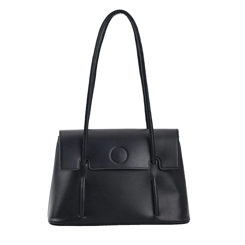 Duff Luxury Designer Small Tote Håndtaske Til Kvinder - Sort