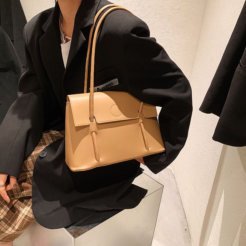 Duff Luxury Designer Small Tote Håndtaske Til Kvinder - Sort