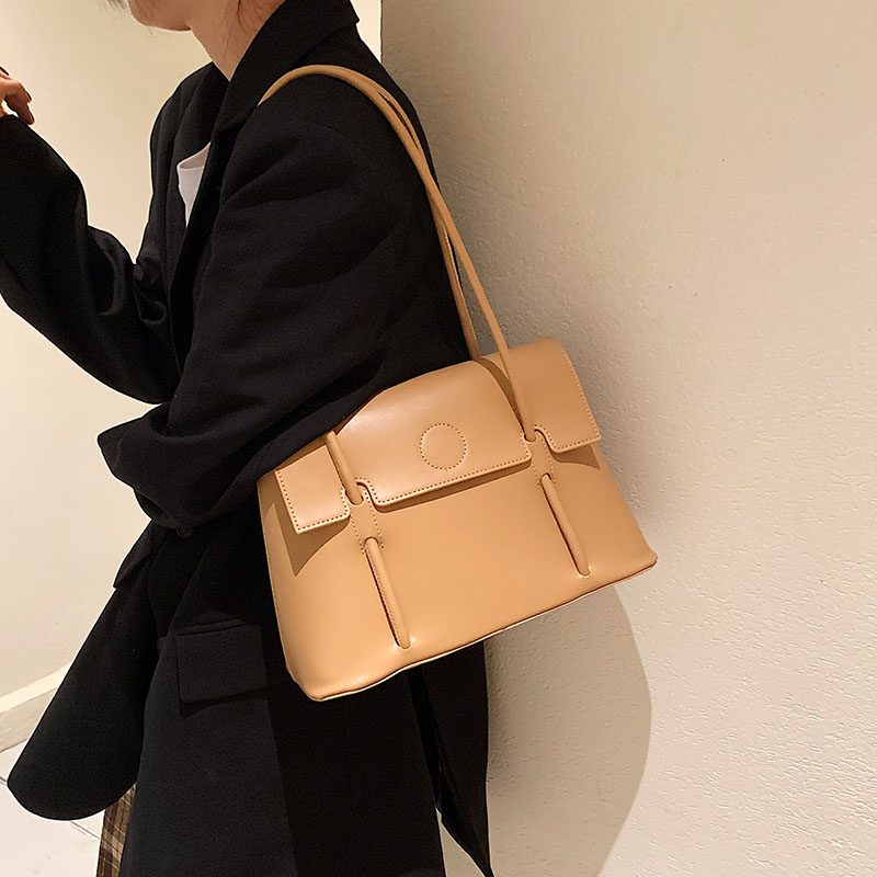 Duff Luxury Designer Small Tote Håndtaske Til Kvinder - Sort