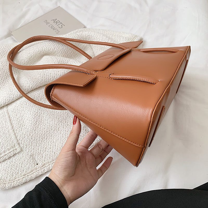 Duff Luxury Designer Small Tote Håndtaske Til Kvinder - Sort