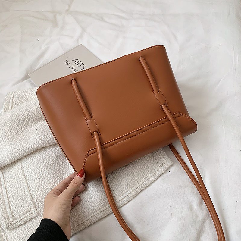 Duff Luxury Designer Small Tote Håndtaske Til Kvinder - Sort