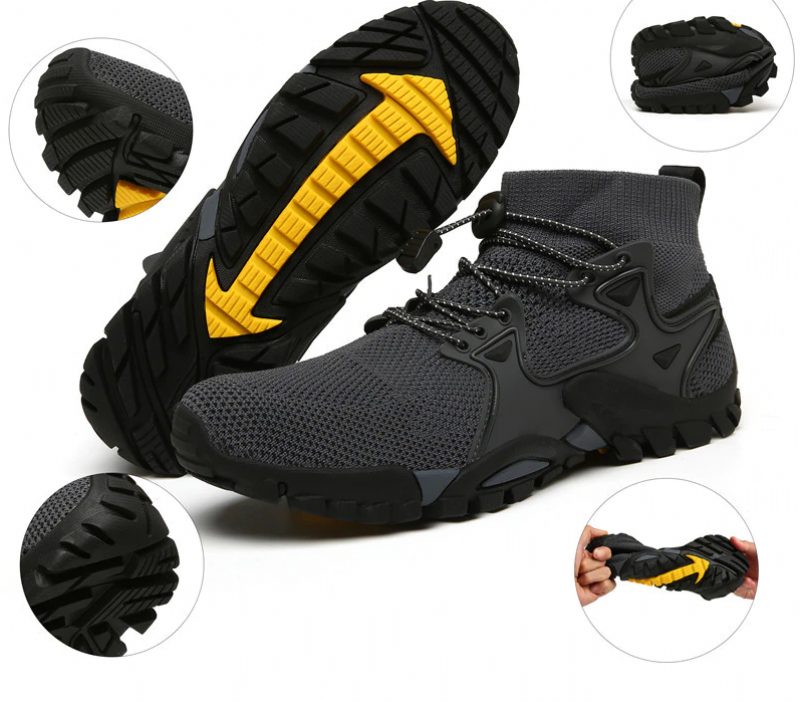 Dylai Mænds Afslappede Sneakers - Grå