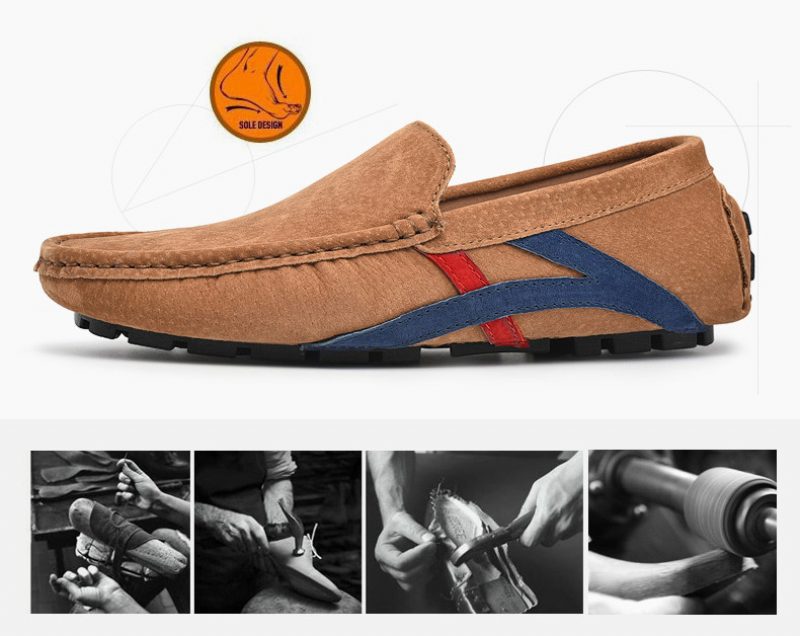 Dynamo Loafers Fritidssko Til Mænd - Brun