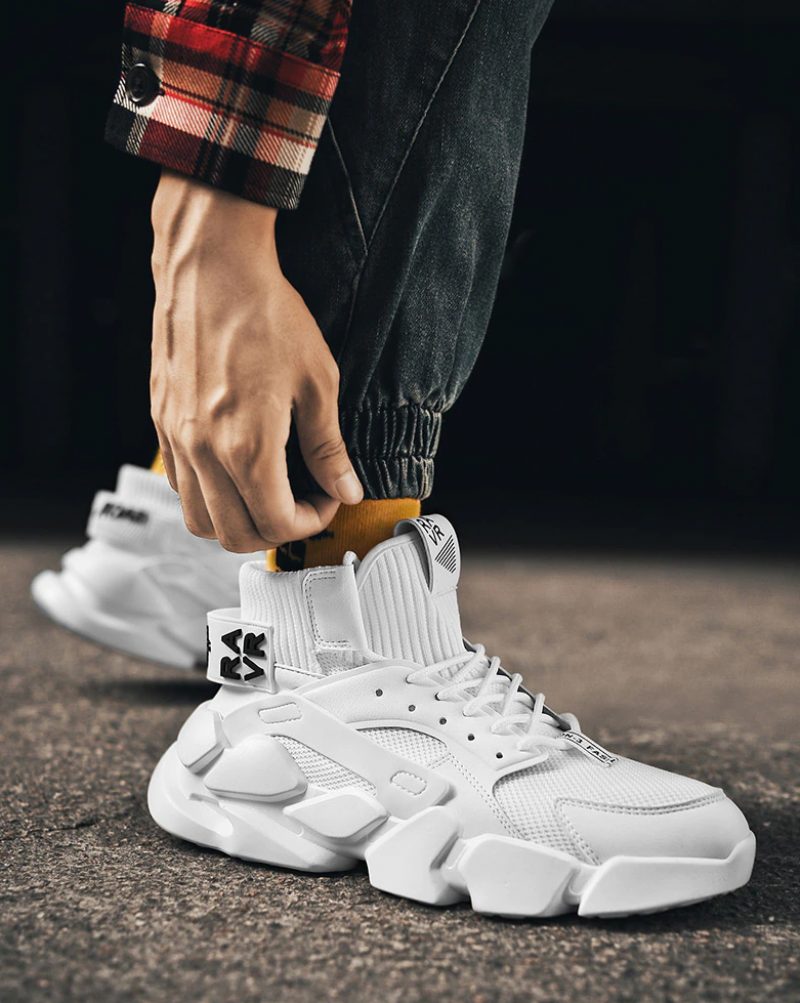 Dynamo Mode Sneakers Til Mænd - Sort