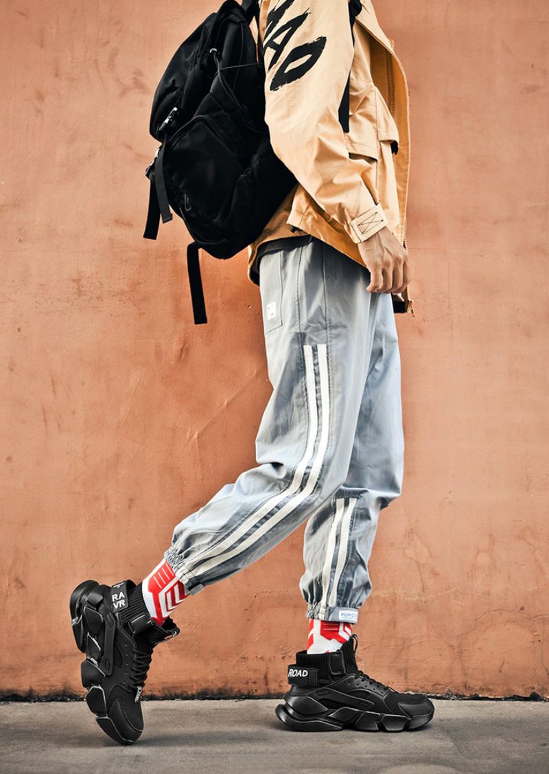 Dynamo Mode Sneakers Til Mænd - Sort