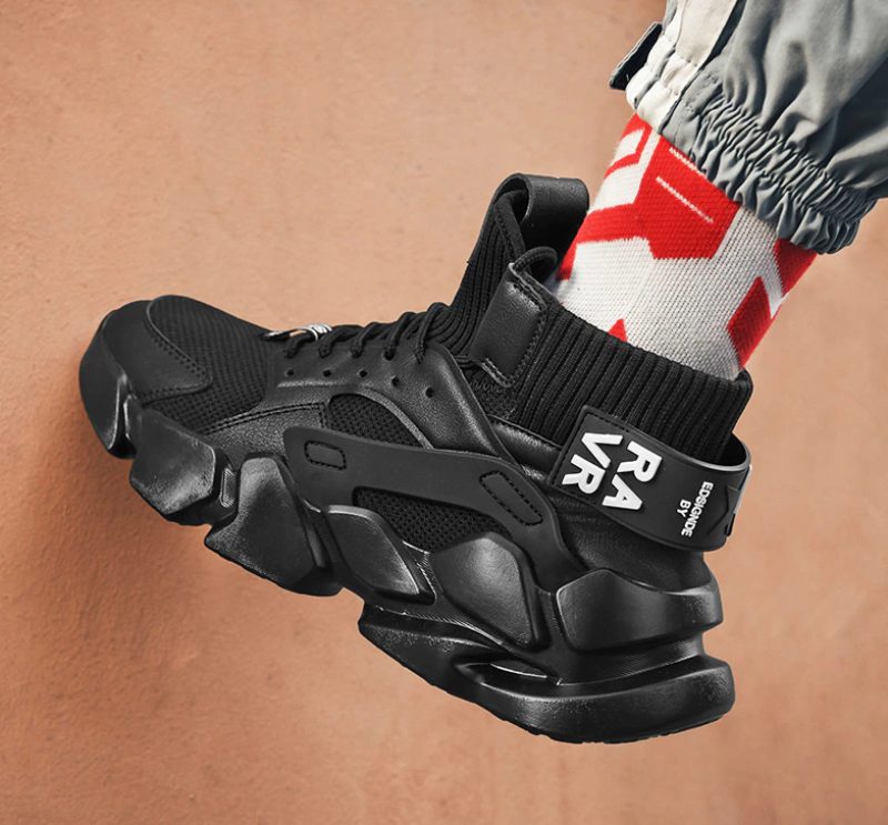 Dynamo Mode Sneakers Til Mænd - Sort