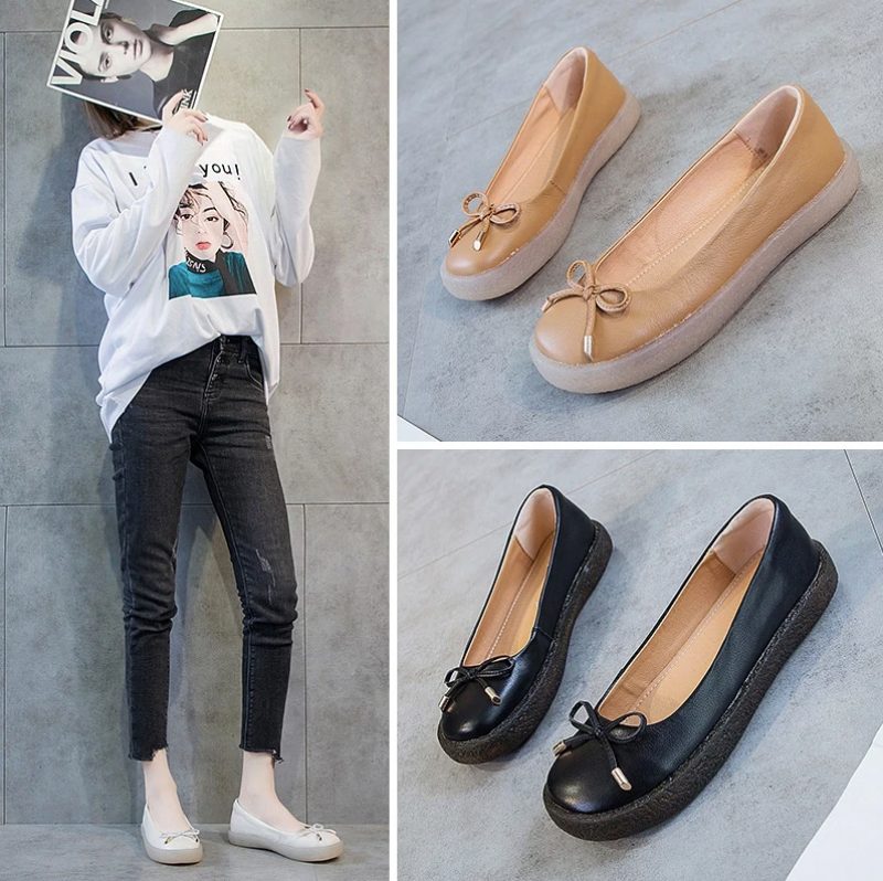 Edelmira Dame Loafer Sko - Beige