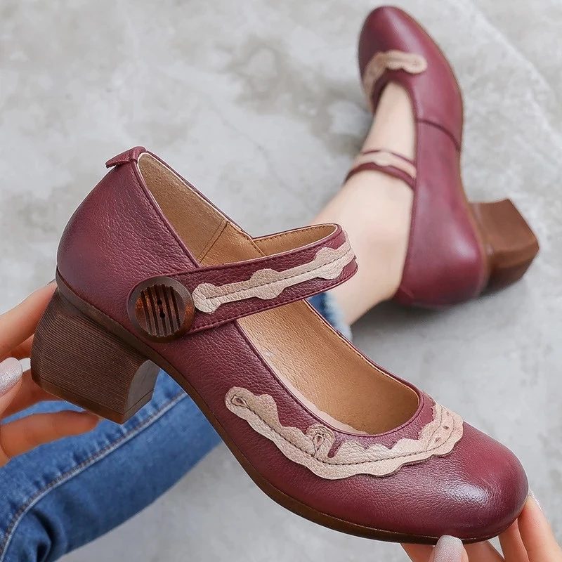 Edenia Dame Pumps Sko - Rød
