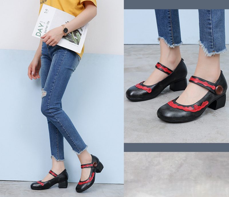 Edenia Dame Pumps Sko - Rød