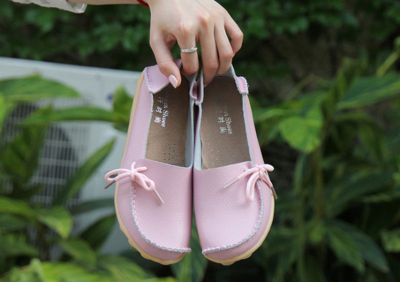 Edyta Loafers - Lysegrøn