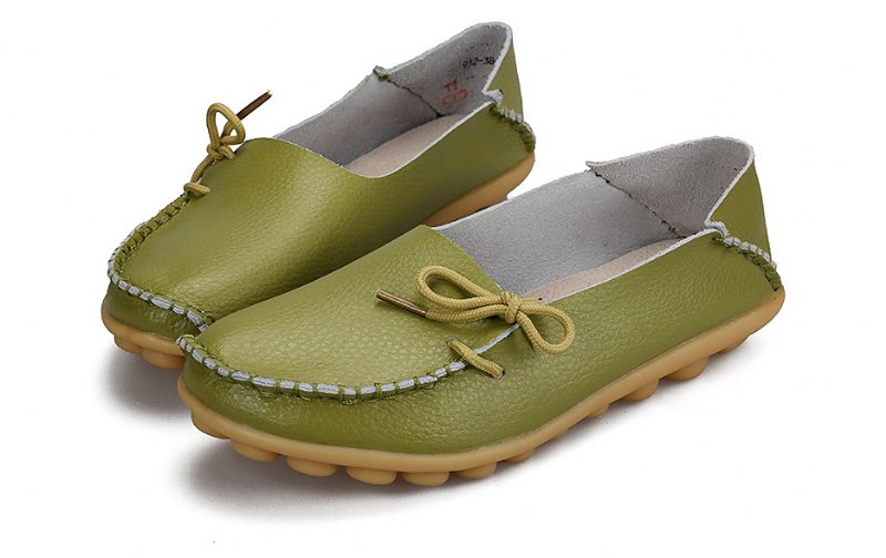 Edyta Loafers - Lysegrøn
