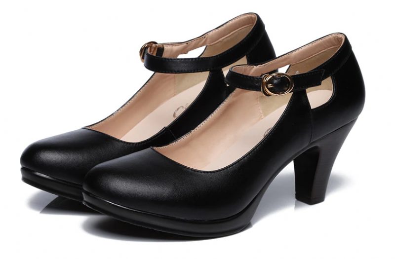Eimy Komfortable Light Pumps-sko Til Kvinder - Sort