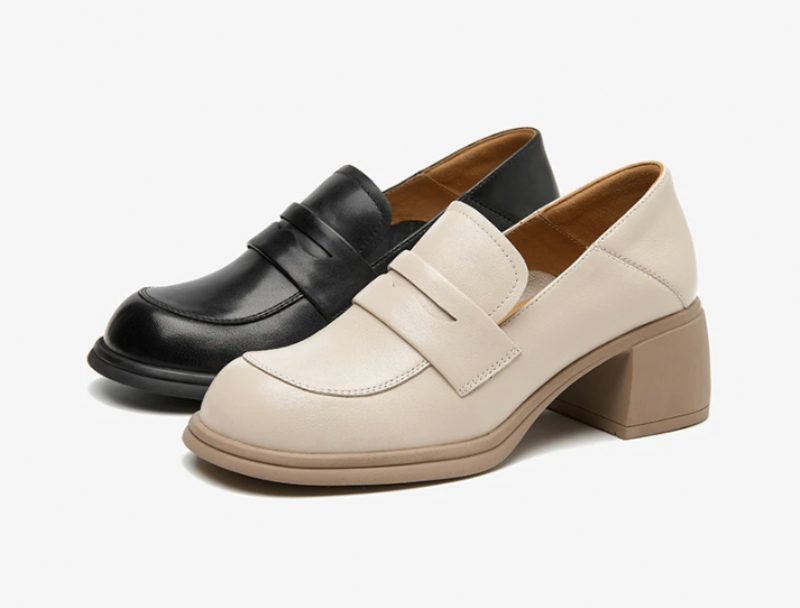 Eizy Moccasin Sko Til Kvinder - Beige