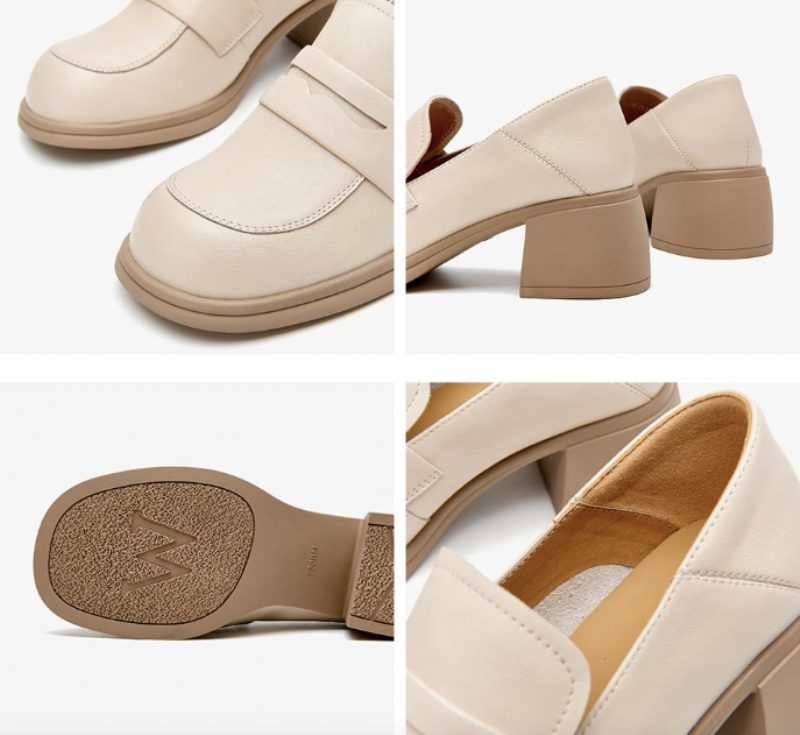 Eizy Moccasin Sko Til Kvinder - Beige