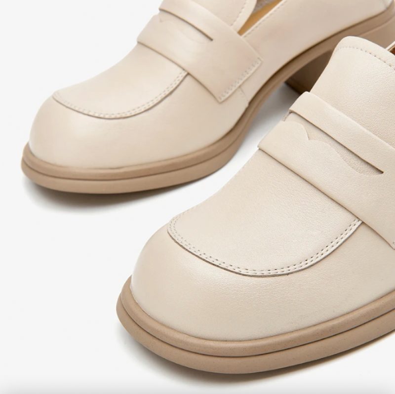 Eizy Moccasin Sko Til Kvinder - Beige