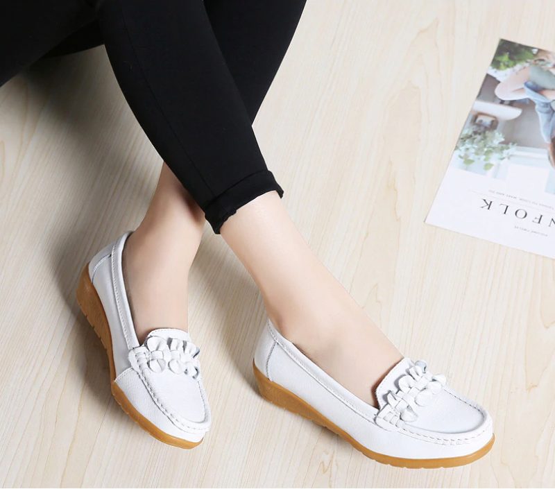 Elauris Dame Loafer Sko - Gul