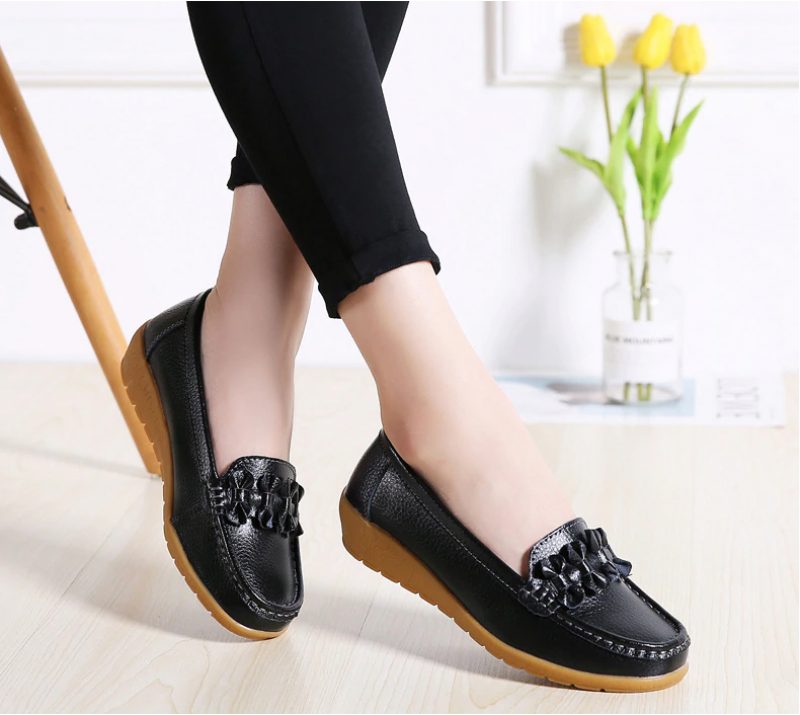 Elauris Dame Loafer Sko - Gul