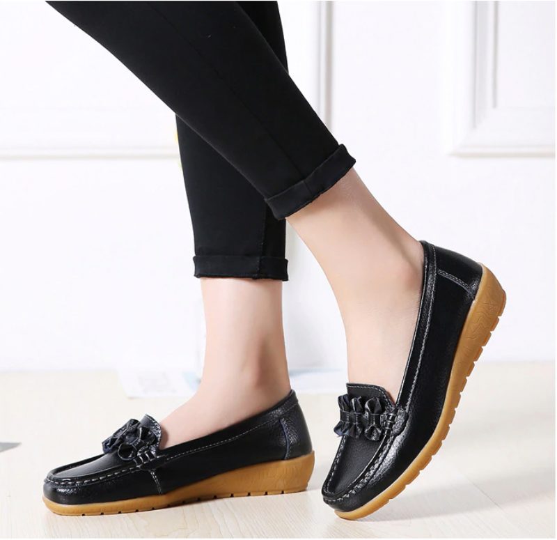 Elauris Dame Loafer Sko - Gul