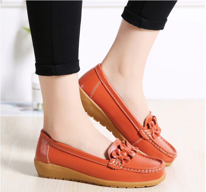Elauris Dame Loafer Sko - Gul