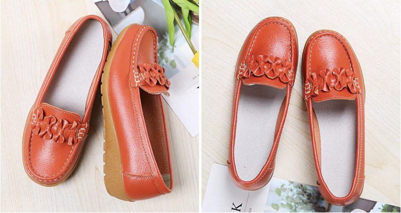 Elauris Dame Loafer Sko - Gul