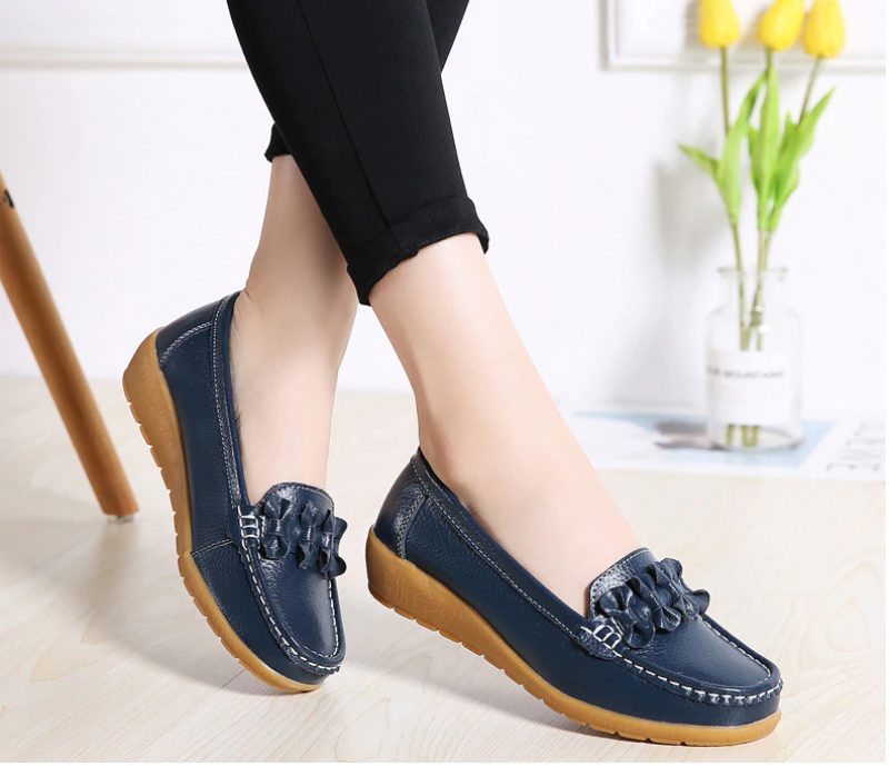 Elauris Dame Loafer Sko - Gul