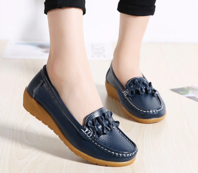 Elauris Dame Loafer Sko - Gul
