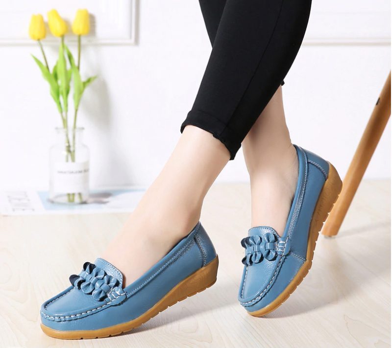 Elauris Dame Loafer Sko - Gul