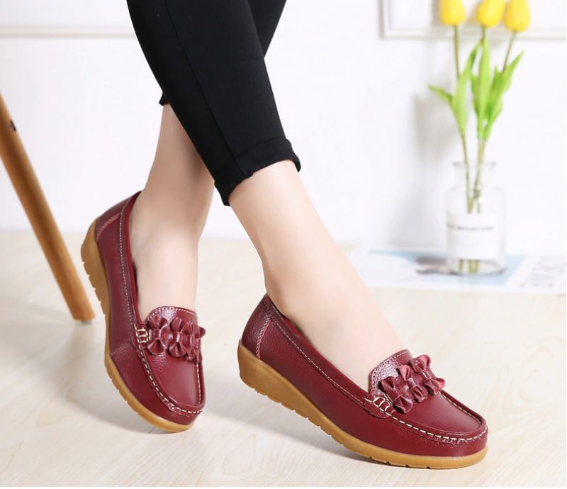 Elauris Dame Loafer Sko - Gul
