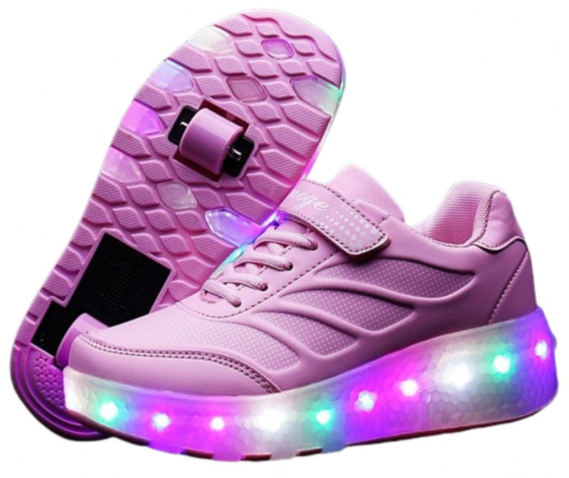 Elcira Rullesneaker Til Piger - Pink