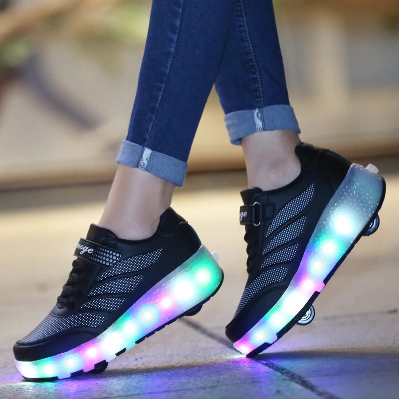 Elcira Rullesneaker Til Piger - Pink